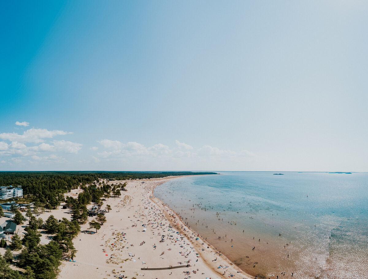 Bonitas playas de arena de Yyteri, en Pori. - Anssi Koskinen
